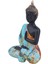 Lüks Renkli Meditasyon Şans Bereket Buda Biblo Heykel Vitrin Masa Süsü Ev & Yılbaşı Hediyesi 15 cm B 2
