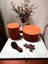 Bumbum 2'li Özel Seri Soya Wax %100 Naturel Renkli Beton Saksılı Kahve Kokulu Candle Dekoratif Mum Handmade El Yapımı 4