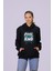 Cool To Be Kınd Temalı Özel Tasarım Kanguru Cep Kapşonlu Sweatshirt 1