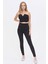 Toparlayıcı Dalgıç Şardonlu Kışlık İçi Pamuklu Spor Tayt 1