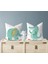 Bebek Çocuk Odası Yastıklı Kırlent Kılıf 2'li DS50 30X30 cm 1