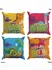 Bebek Çocuk Odası Yastıklı Kırlent Kılıf 2'li DS72 30X30 cm 2