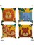 Bebek Çocuk Odası Yastıklı Kırlent Kılıf 2'li DS76 30X30 cm 2