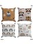 Bebek Çocuk Odası Yastıklı Kırlent Kılıf 2'li DS81 30X30 cm 2