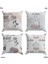 Bebek Çocuk Odası Yastıklı Kırlent Kılıf 2'li DS97 30X30 cm 2