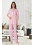 Lohusa  Pijama Takımı Pembe - 8069 1