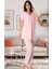 Lohusa Pijama Takımı Pembe - 8022 1