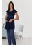 Lohusa Pijama Takımı Lacivert - 6012 1