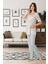 Lohusa Pijama Takımı Mavi - 8012 1