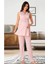 Lohusa Pijama Takımı Pembe - 8032 1