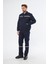 Iş Takımı 7/7 Gabardin %100 Pamuk Kapitoneli Reflektörlü Kışlık Lacivert 5