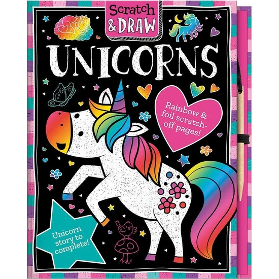 Scratch & Draw Unicorns - Lisa Regan