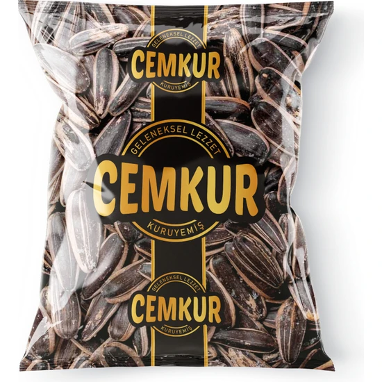 Cemkur Kuruyemiş Paketli Kavrulmuş Ayçekirdeği Tuzlu 150 gr