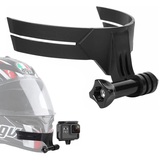Knmaster Motosiklet Kask Çene Yapıştırıcılı Aksiyon Kamera Tutucu