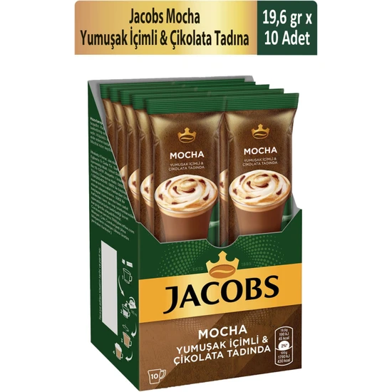 Jacobs Mocha 10'lu Poşet Kahve