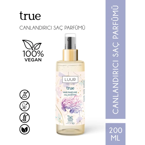 Luur Cosmetics & More True Saç Parfümü 200 ml