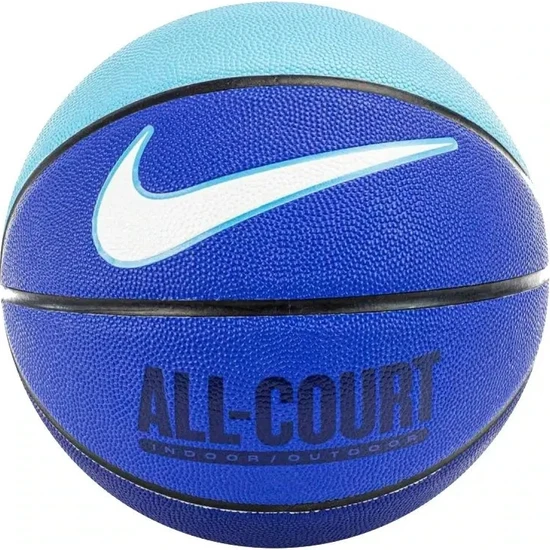 Nike Nıke Everyday All Court 8p Deflated Mavi Unisex Basketbol Topu