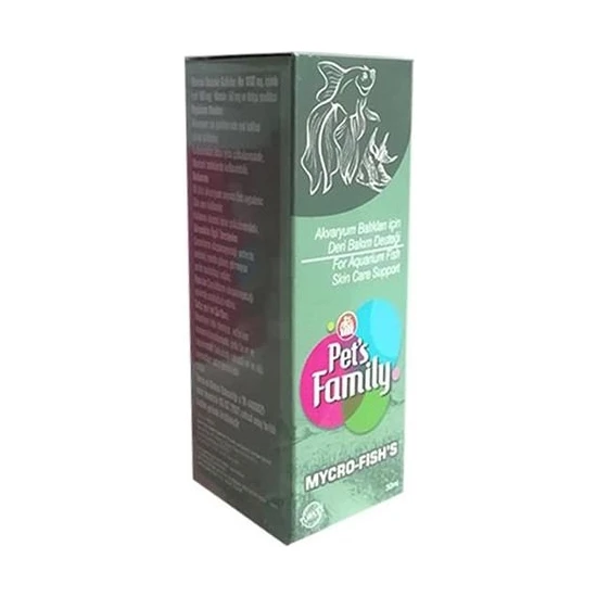 Pets Family Mycro Fishs Akvaryum Balıkları Deri Bakım Losyonu 50 ml