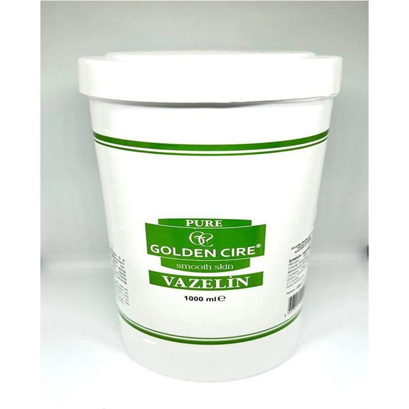 Golden Cire Vazelin 1000 ml Nemlendirici Krem Cilt Bakımı İçin Unisex Kullanıma Uygun