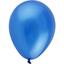 Balonevi Balon Metalik Mavi 100 Lü / Balonevi