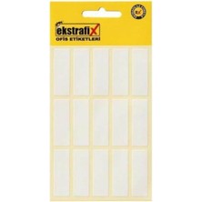 Ekstrafix Ofis Etiketi 56X37Mm Beyaz Q Sc-005B (10 Lu Paket)