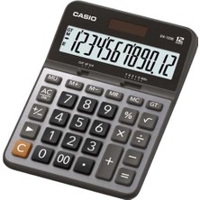 Casio Hesap Makinesi Masa Üstü 12 Hane Dx 120B / Casio