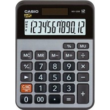 Casio Hesap Makinesi Masa Üstü 12 Hane Ax 120B / Casio