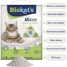 Biokat's  Bianco Mikro Fresh Bentonit Kedi Kumu 6 kg