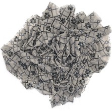 Naz İpek 7'li Set Karışık Desen Flamlı Pamuklu Yazma Eşarp 100X100CM Leopar Zebra Etnik Geometrik