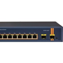 Uptech Unmanaged 8x 10/100/1000M Poe RJ45 Ports (1-4 Ports 802.3BT) + 2x Ge Sfp 300W Poe Ethernet Switch