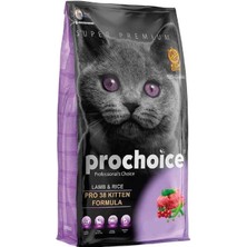 Prochoice PRO38 Kitten Lamb Kuzulu Yavru Kedi Maması 15 kg