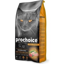 Prochoice PRO32 Chicken Rice Kısırlaştırılmış Kedi Maması 15 kg