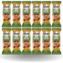 Eti Lifalif Kuru Meyveli Yulaf Bar x 12 Adet Seker Ilavesiz Doğal Lif Kaynağı