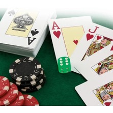 Premium Poker Seti - Lüks Poker Çipi 100LÜ - Poker Fişi - Poker Kağıdı