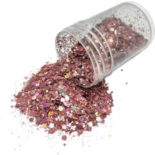 Epoksi Süsleme Glitter Pul Gül Kurusu 5 gr