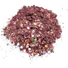 Epoksi Süsleme Glitter Pul Gül Kurusu 5 gr