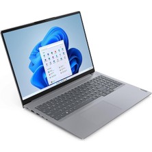 Lenovo Thinkbook 16 21KH001ETR I5-1335U 16GB 512GB SSD O/b Intel UHD 16" Dos Gri Notebook