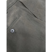 Gambia Outdoor's Classic Regular Erkek Kadife Pantolon Büyük Beden Klasik Rahat Kalıp Naba Kadife