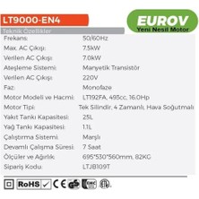 Lutian LT9000 Benzinli Jeneratör 7,5 Kw Marşlı