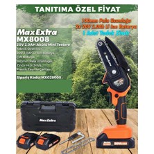 Max-Extra Max Extra MX8008 Akülü Mini Testere 20 V. 2.0 Ah