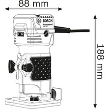 Bosch Professional Gkf 550 Kenar Frezesi - 06016A0020