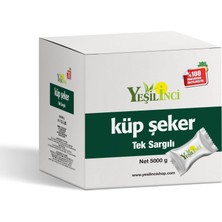 Yeşil Inci Tek Sargılı Küp Şeker 5000 gr × 2 Adet