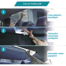 Le Moins Cher Oto Arka Cama Vantuzlu Tül Perde Asma Güneşlik