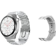 Rabbit Store Oppo Uyumlu Akıllı Saat Konuşma Özellikli Gs4 Pro Kordon Hediyeli