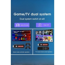 L'edoren 5g Uyumlu 8k 30FPS Ultra Hd Android Tv + Game Stick +1000 Games Gamebox