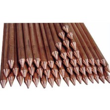 Maasco Q20MM Saf Bakır (Som Bakır) Topraklama Çubuğu (1mt)