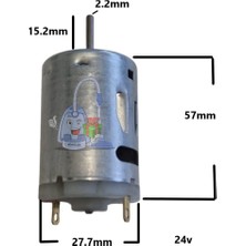 Populer Arzum,fakir,raks,cvs,king,goldmaster Saç Kurutma Makinesi Motoru 24V