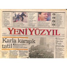 Yeni Yüzyıl Gazetesi 21 Aralık 1994 - Çiller 1995TEKI Bir Erken Seçim Için Oyları Dypye Çekecek Formül Arıyor  GZ65850