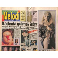 Sabah Gazetesi Melodi Eki 12 Şubat 1990 - Kadında Gülmek Ister GZ75395