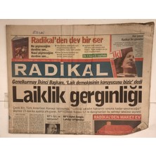 Radikal Gazetesi 23 Şubat 1997  -  Istanbulun Elektriği Felç   GZ5114